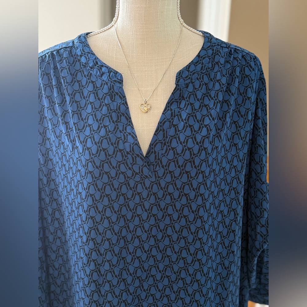 SHEIN Clasi Plus Size Floral‎ Print Tunic Midi Dress Size 4xl - Picture 4 of 10